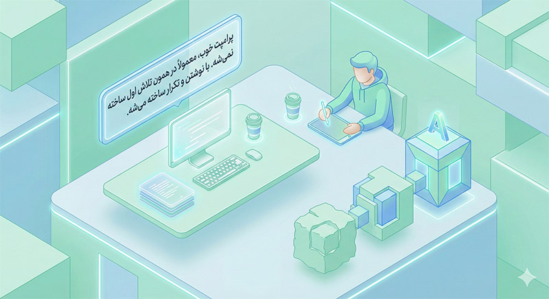 فرآیند اصلاح پرامپت در پرامپت نویسی